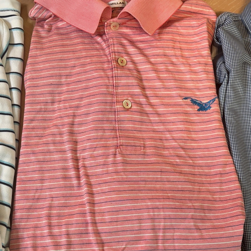 Peter Millar Kids Button Down Shirts - Stripes An… - image 3